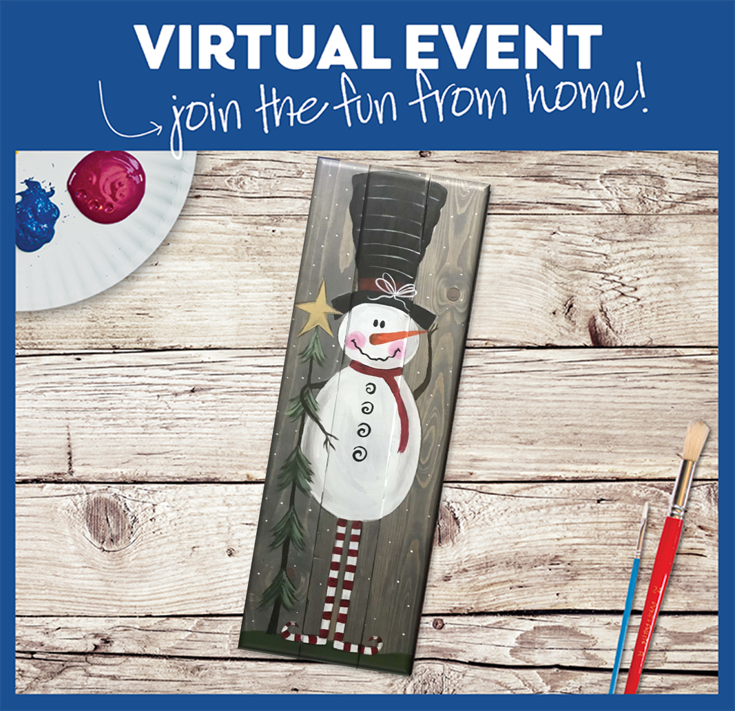 Live Virtual Special $35 on a 10x30" Canvas
